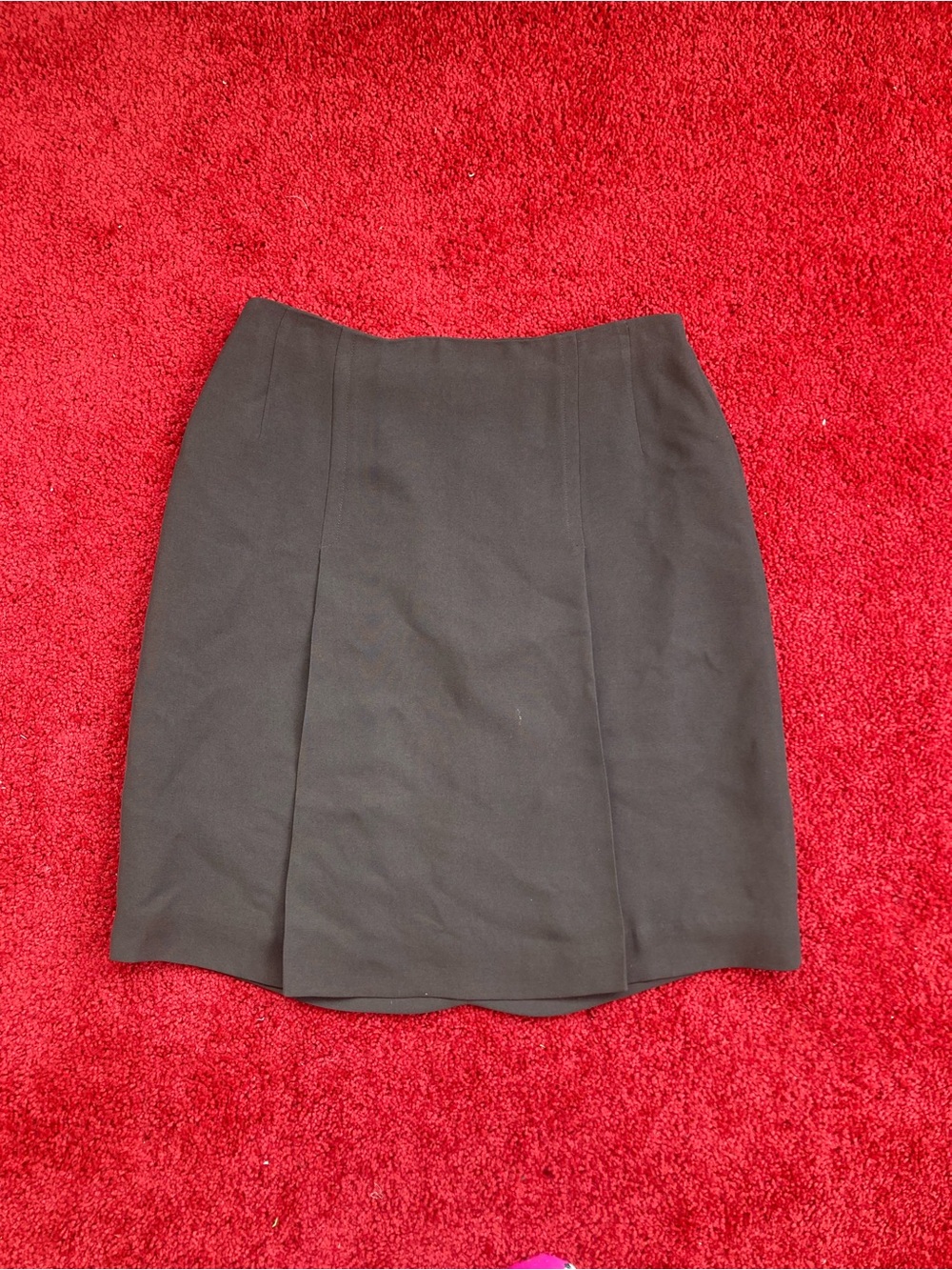 Liz Claiborne Collection Brown Mini Skirt with Zipper Women’s Size 12